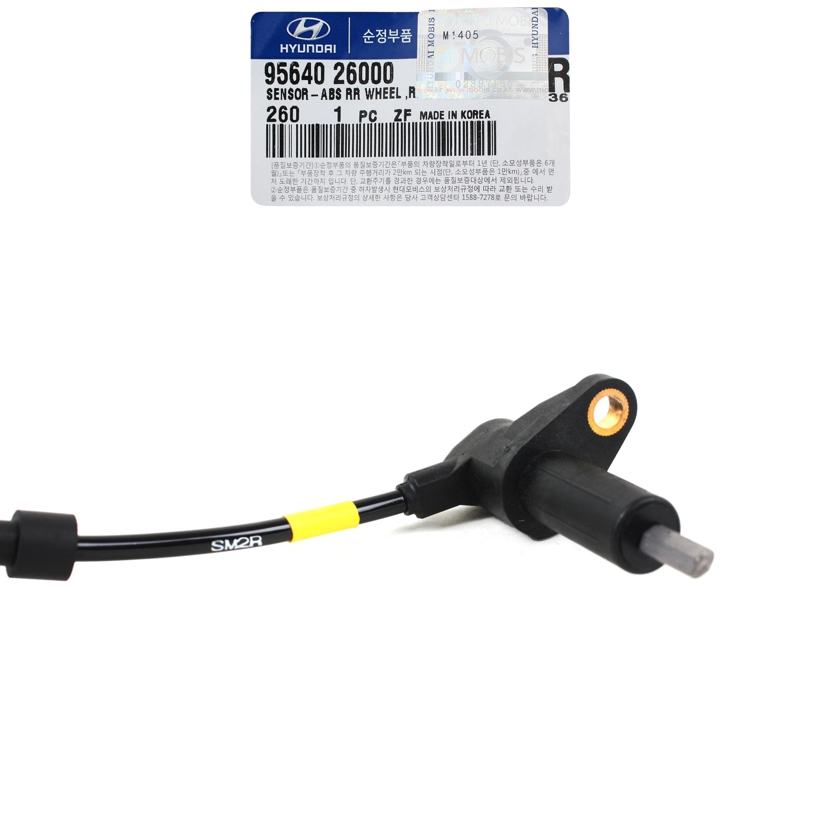 GENUINE 9564026000 Rear Right Wheel ABS Speed Sensor for Hyundai Santa Fe 01-06