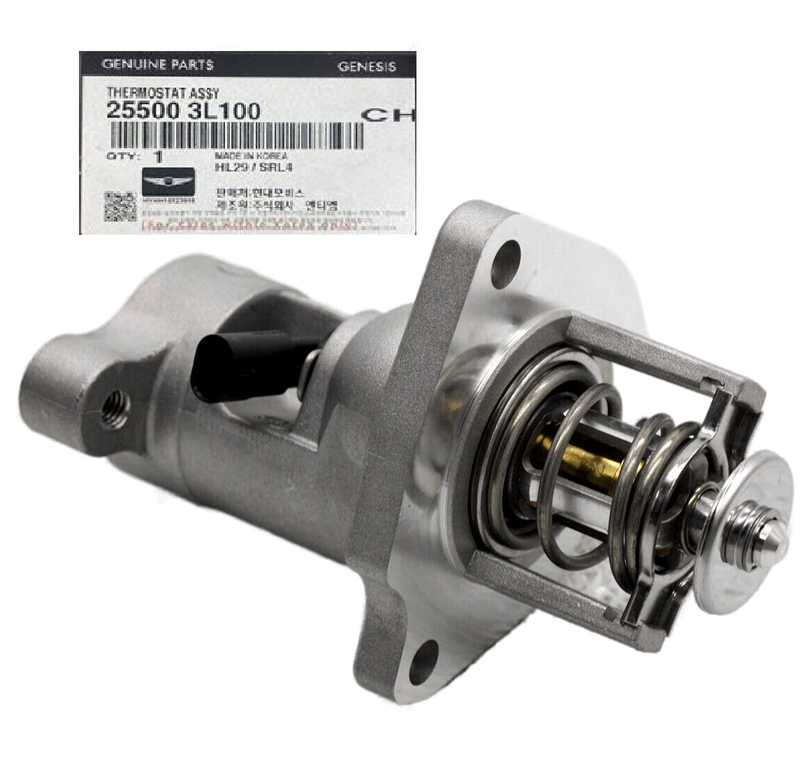 GENUINE Thermostat 255003L100 for Genesis G90 G80 17-20
