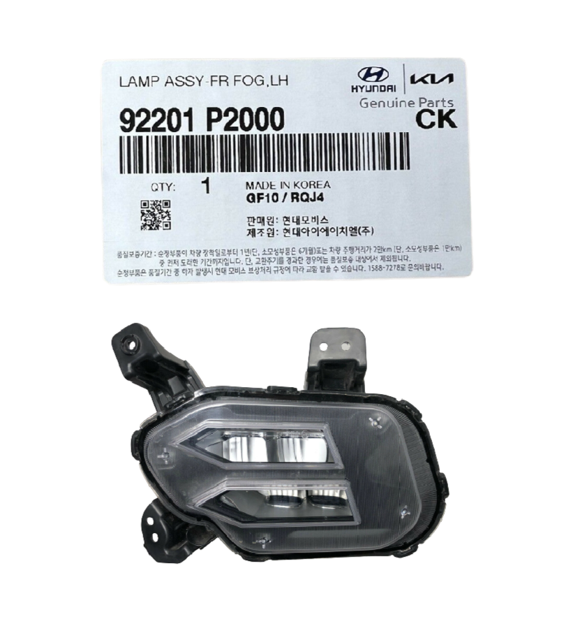 GENUINE  LED Front Fog Lamp Left Driver Side for Kia Sorento 21 92201P2000
