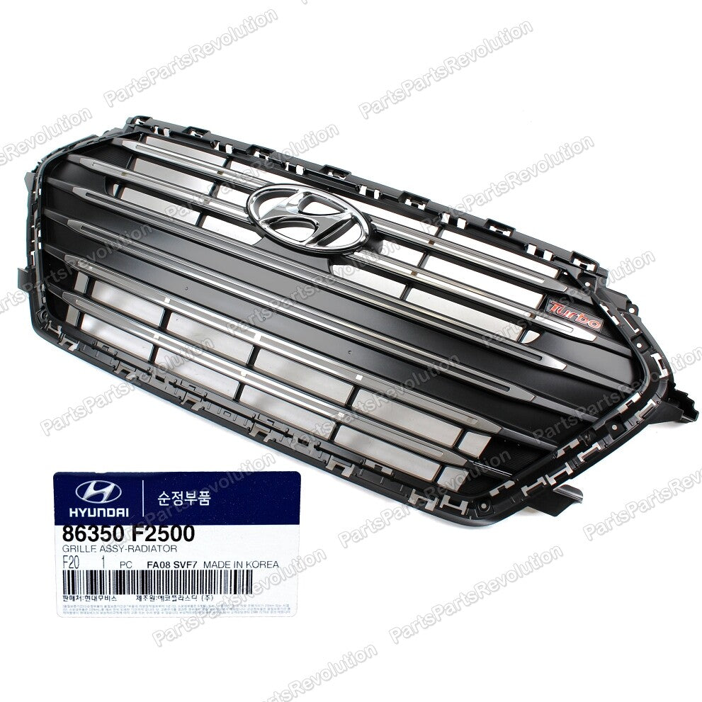 Radiator Grille & Molding 86350F2500 for Hyundai Elantra 1.6L 2017-2018