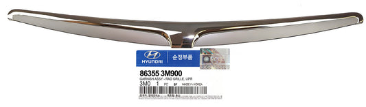GENUINE 863553M900 Upper Hood Grille Garnish for Hyundai Genesis Sedan 2012-2014