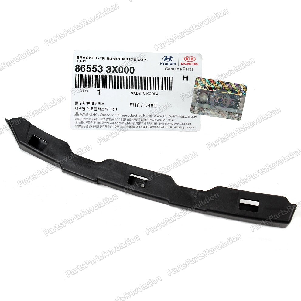 GENUINE Bumper Bracket Front Left 865533X000 for Hyundai Elantra 11-16