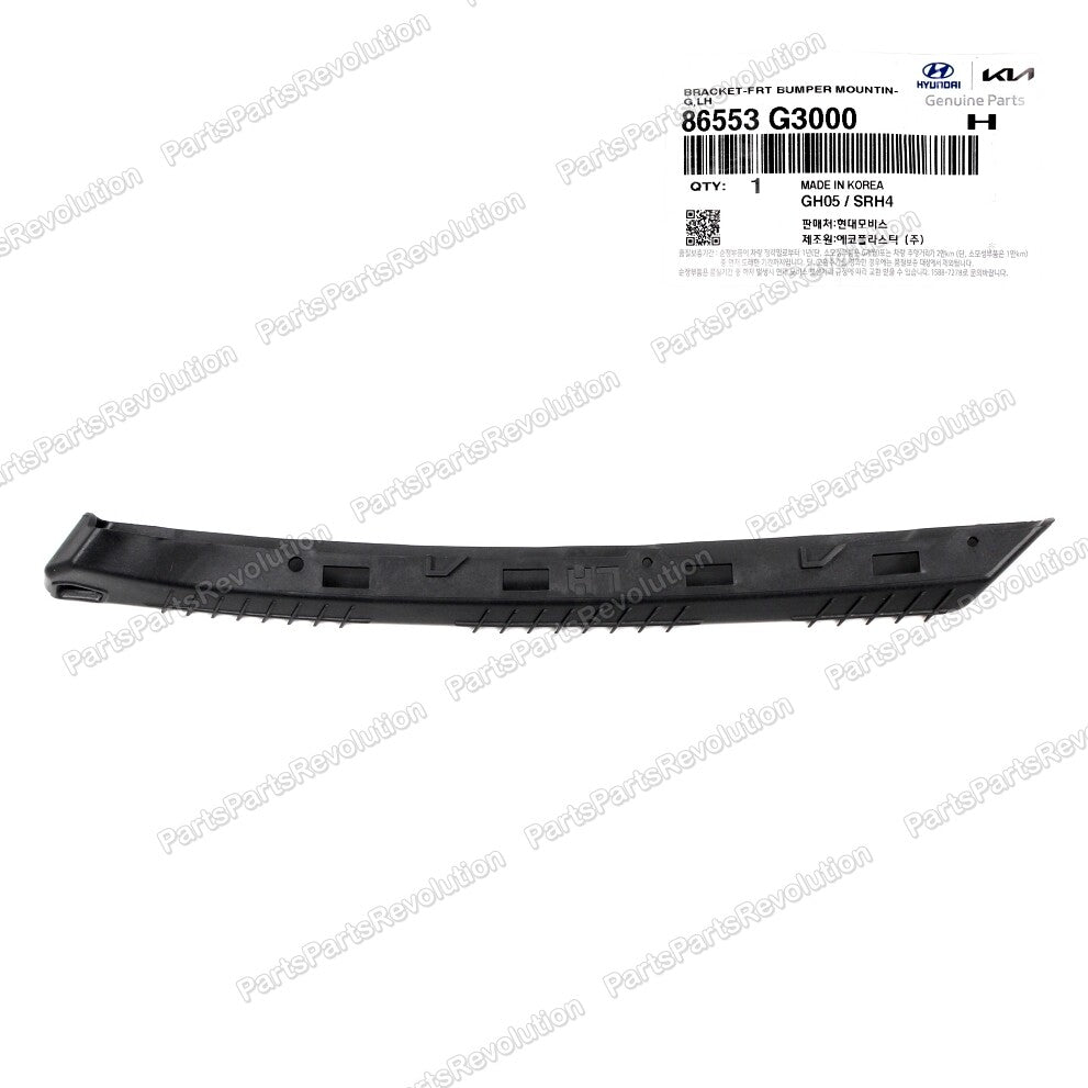 GENUINE Bumper Bracket Front Left 86553G3000 for Hyundai Elantra GT 18-20