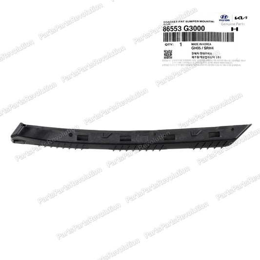 GENUINE Bumper Bracket Front Left 86553G3000 for Hyundai Elantra GT 18-20