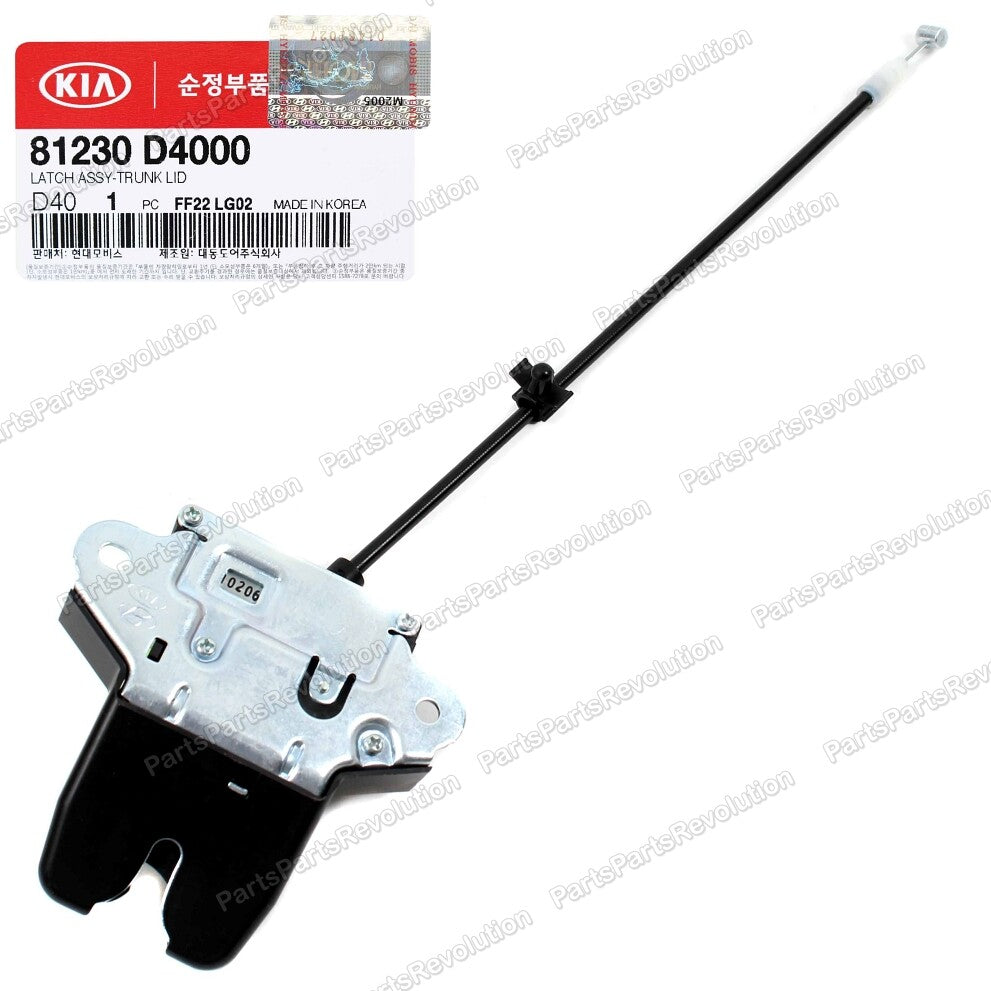 Latch Lock Actuator Trunk 81230D4000 for Kia Optima 16-19