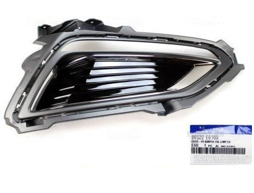 GENUINE 86522E6100 Front Right Bumper Cover Bezel for Hyundai Sonata 2016-2018