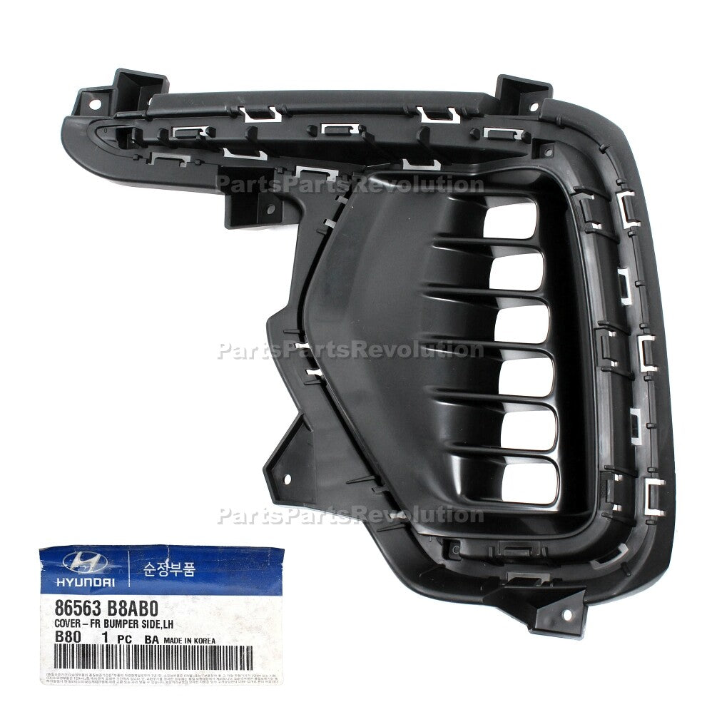 Fog Light Cover Bezel & Molding Left 86563B8AB0 for SantaFe 17-19