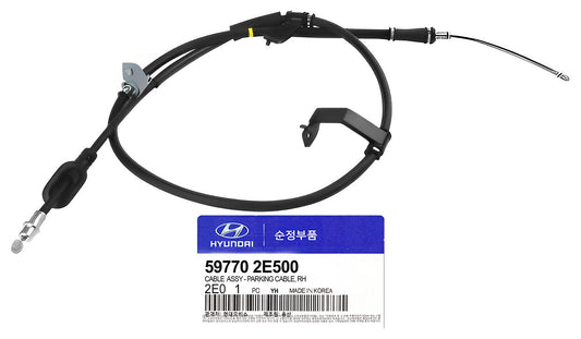 GENUINE 597702E500 Rear Right Parking Brake Cable for Hyundai Tucson 2005-2009