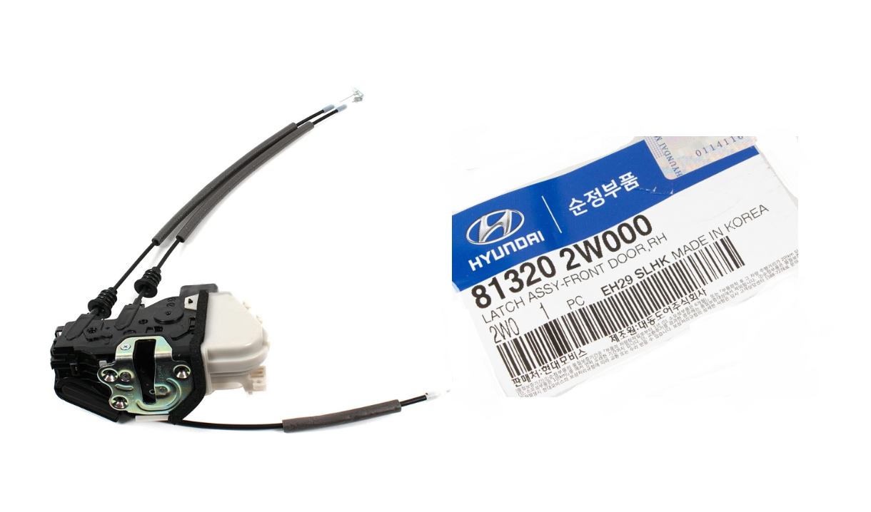 Genuine 813202W000 Hyundai Front Right Door Lock Latch Actuator Santa Fe 13-18