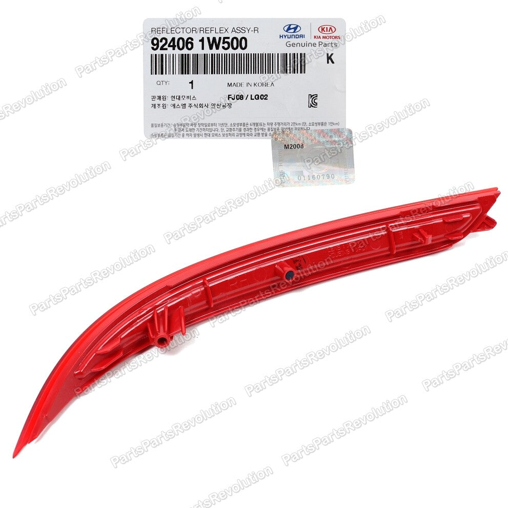 Bumper Reflector Rear Right 924061W500 for Kia Rio 2015-2017