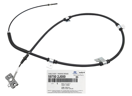 GENUINE 597502J000 Parking Brake Cable for KIA Borrego Mohave 2009