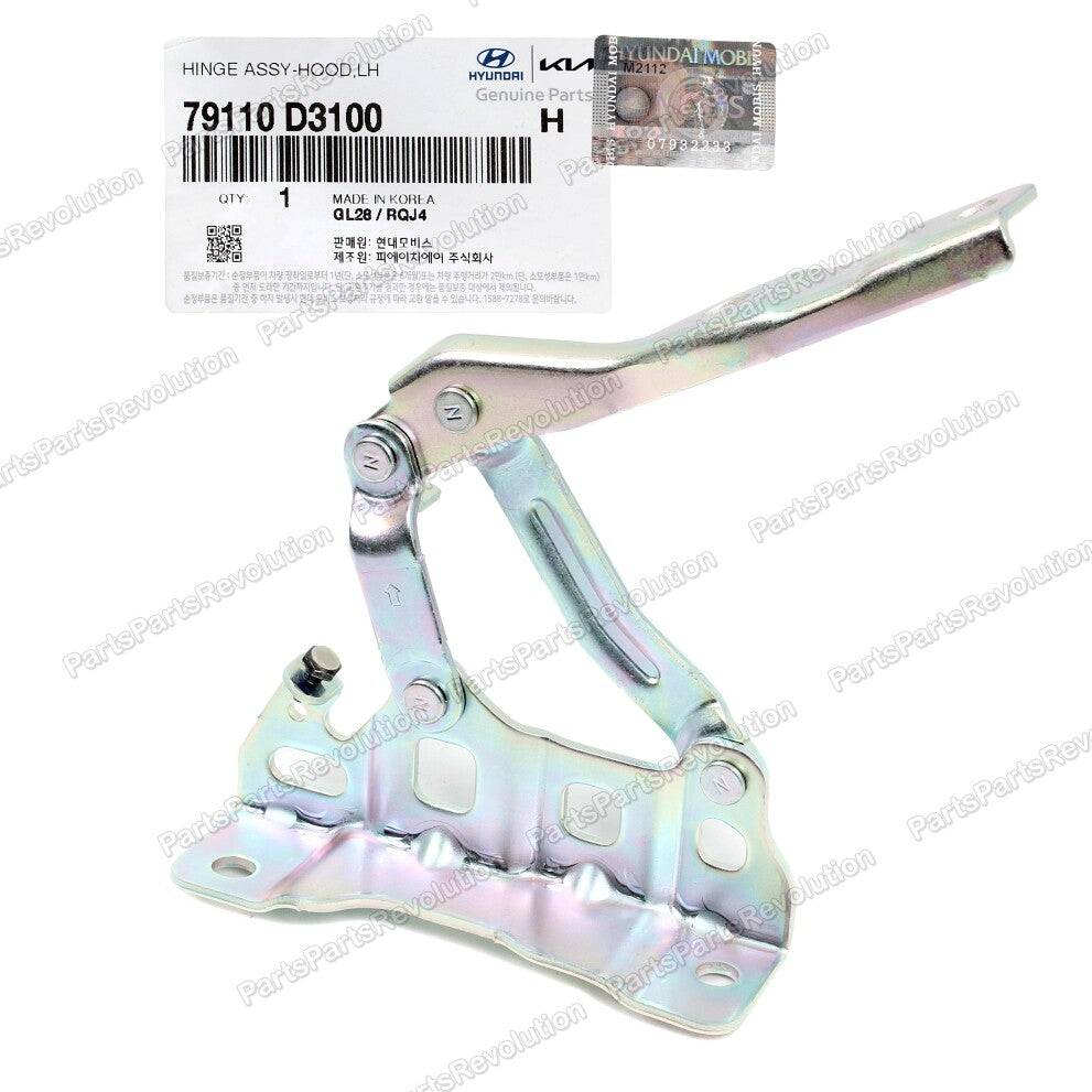 GENUINE Hood Hinge Left 79110D3100 for Hyundai 2016-2021 Tucson