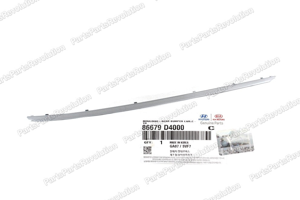 Bumper Center Molding Rear 86679D4000 for Kia Optima 2016-2018