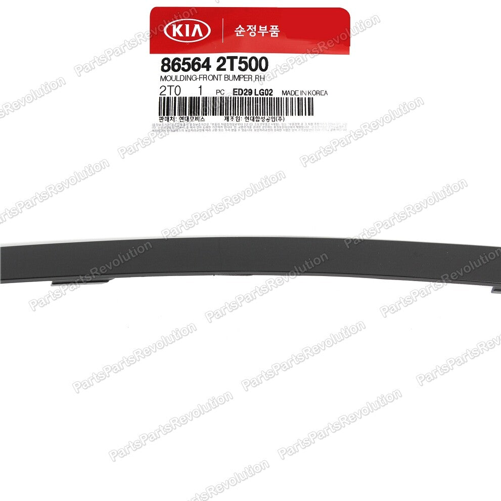Bumper Trim Molding Front Right 865642T500 for Kia Optima 14-15