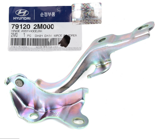 GENUINE 791202M000 Right Hood Hinge for Hyundai Genesis 2010-2016