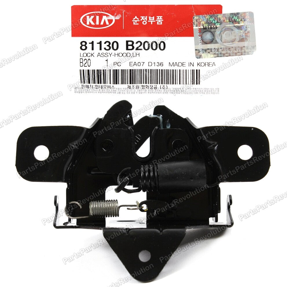 GENUINE Hood Lock Latch Hood 81130B2000 for Kia Soul Hatchback 14-19