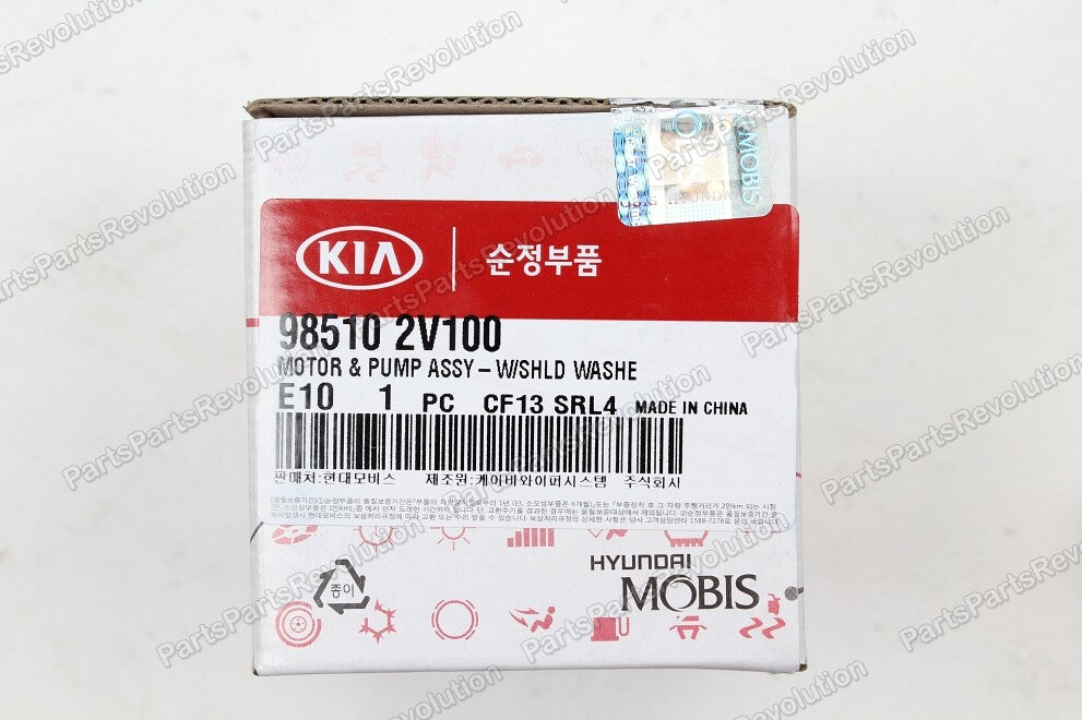 GENUINE Windshield Washer Pump FRONT for 2005-19 Hyundai Kia 985102V100