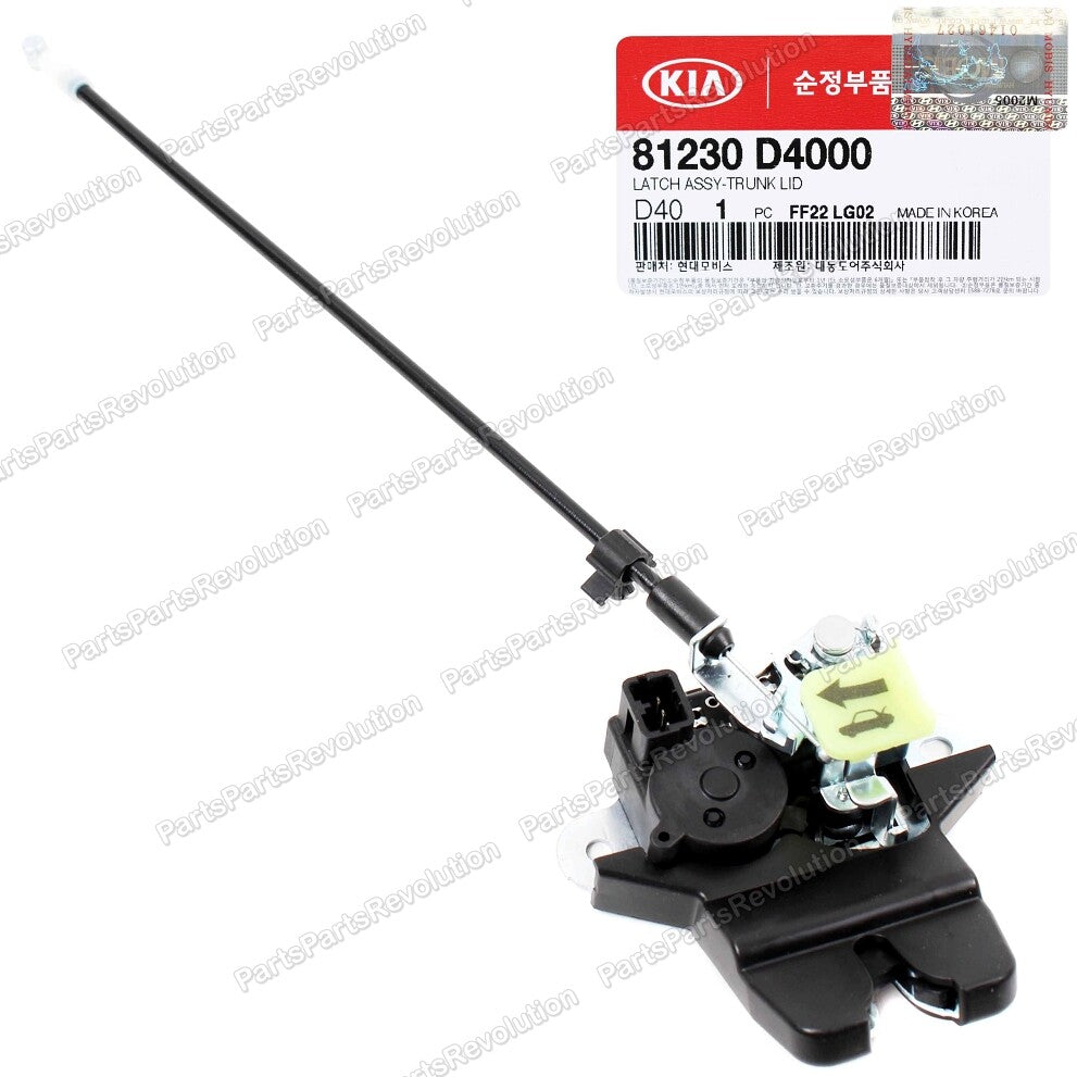 Latch Lock Actuator Trunk 81230D4000 for Kia Optima 16-19