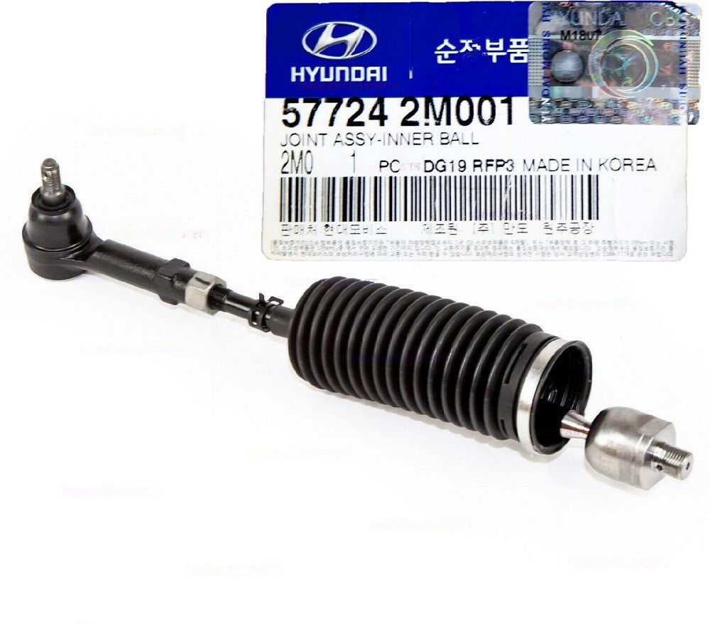 GENUINE 577242M001 Ball Joint Inner Tie Rod End for Hyundai Genesis 2010-2016