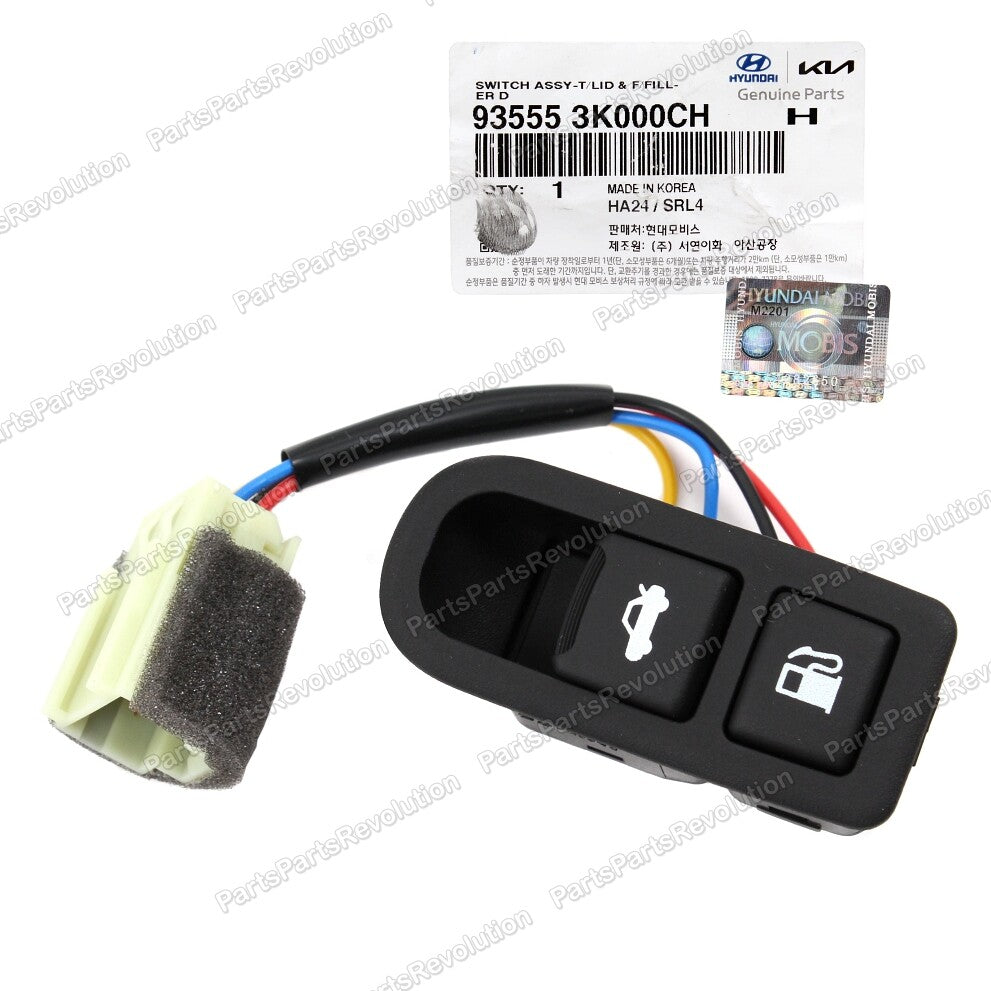 GENUINE Trunk & Fuel Door Opener Release Button for 2006-2008 Hyundai Sonata