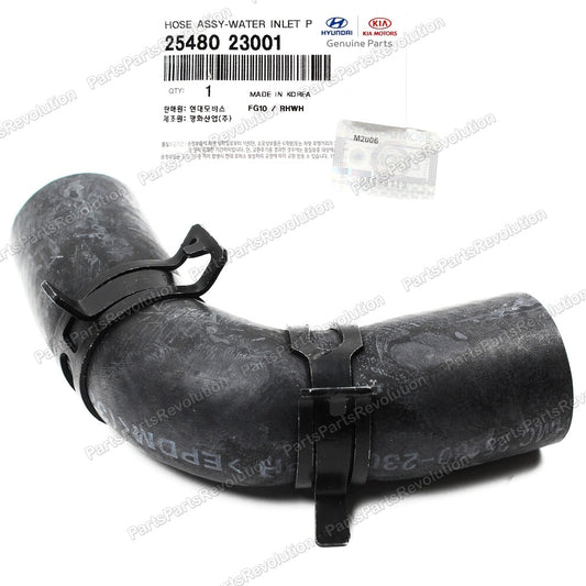 GENUINE Water Inlet Hose for 04-12 Elantra Tiburon Kia Soul Spectra Sportage