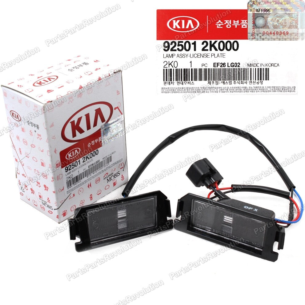 License Plate Modules Lamp 925012K000 1EA for KIA Soul 2010 2013