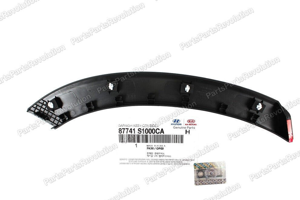 Fender Wheel Molding Rear Left 87741S1000CA for Hyundai SantaFe 2019-2020