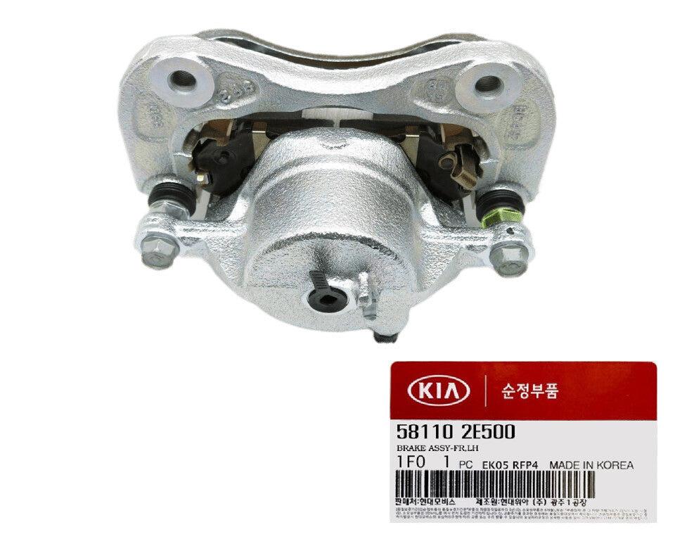 GENUINE 581102E500 Front Left Disc Brake Caliper for Tucson & Sportage 2004-2007
