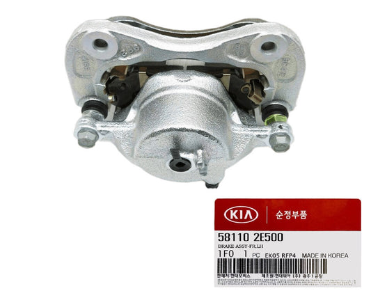 GENUINE 581102E500 Front Left Disc Brake Caliper for Tucson & Sportage 2004-2007
