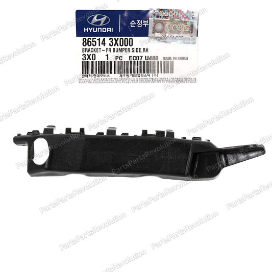 GENUINE Bumper Bracket Front Right 865143X000 for Hyundai Elantra 11-16