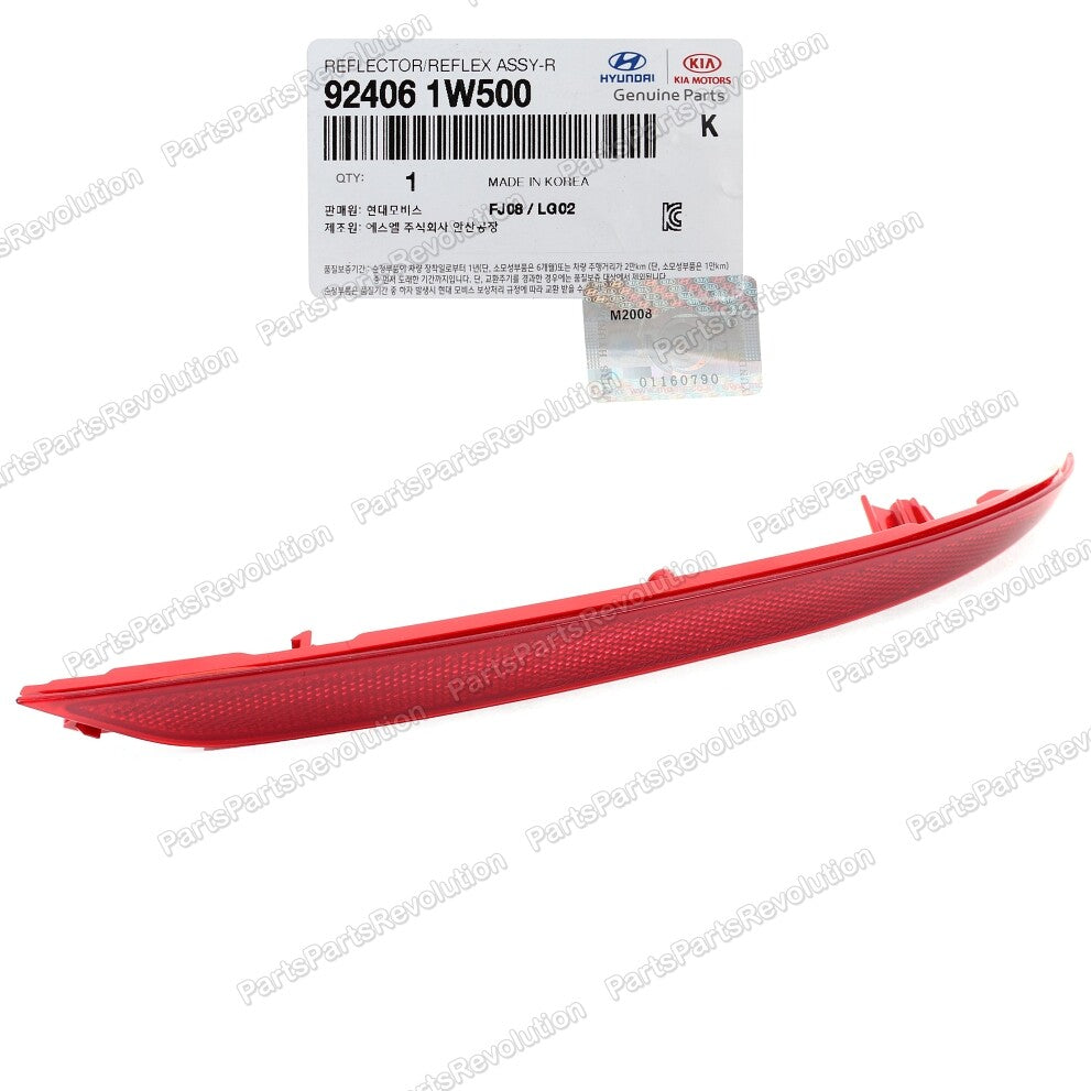 Bumper Reflector Rear Right 924061W500 for Kia Rio 2015-2017