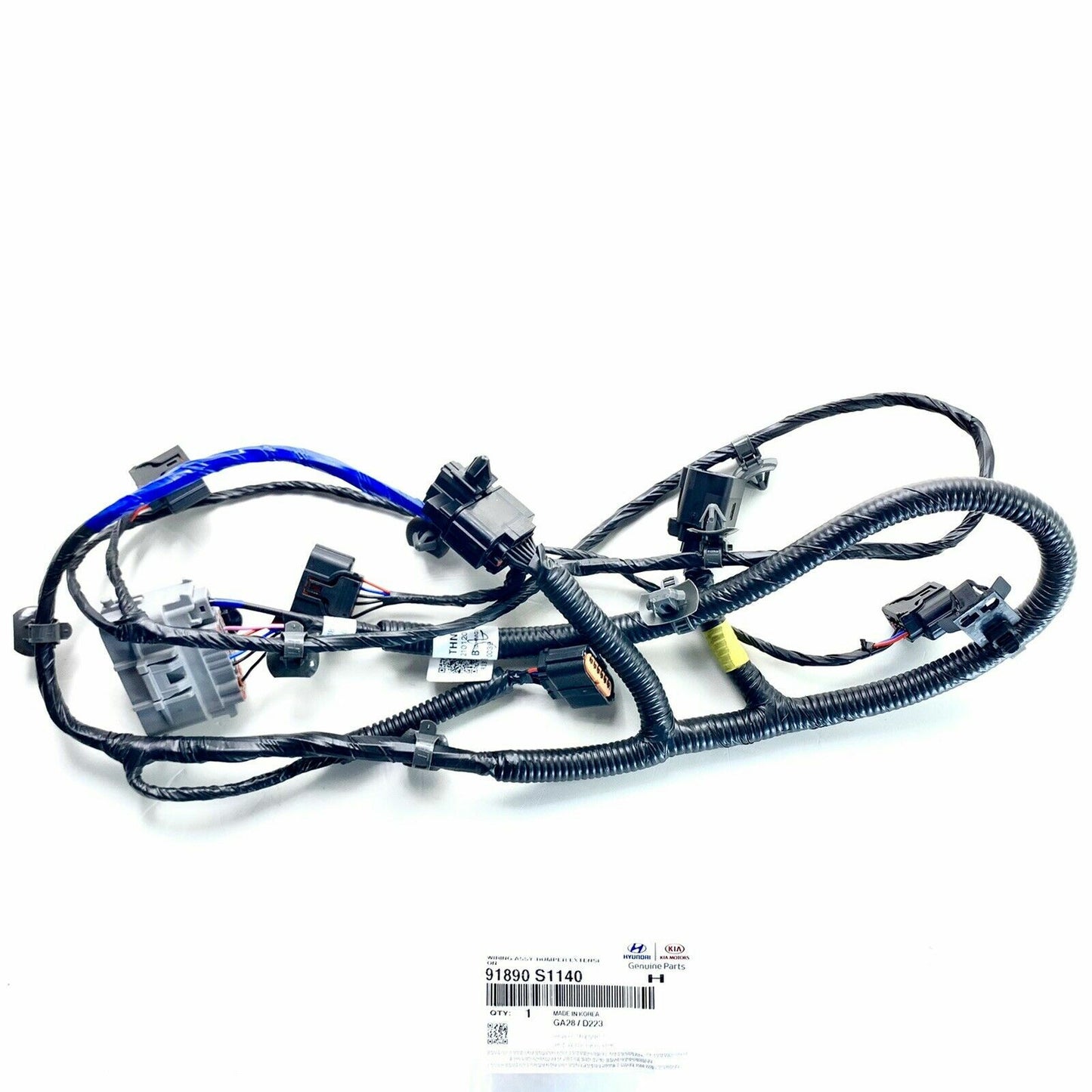 GENUINE Front Bumper Wiring Extension for Hyundai Santa Fe 18 91890S1140