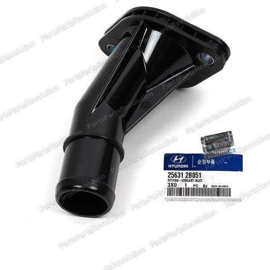 Water Inlet 256312B051 for Hyundai Accent Elantra Veloster Forte Rio 11-16
