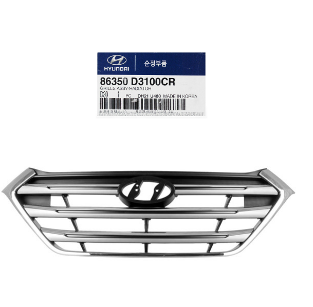 GENUINE 86350D3100CR Radiator Grille Chrome for Hyundai Tucson 2016
