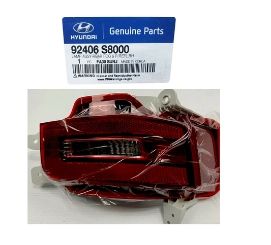 GENUINE Rear Right Side Bumper Backup Lamp Reflector for Hyundai Palisade 20-21