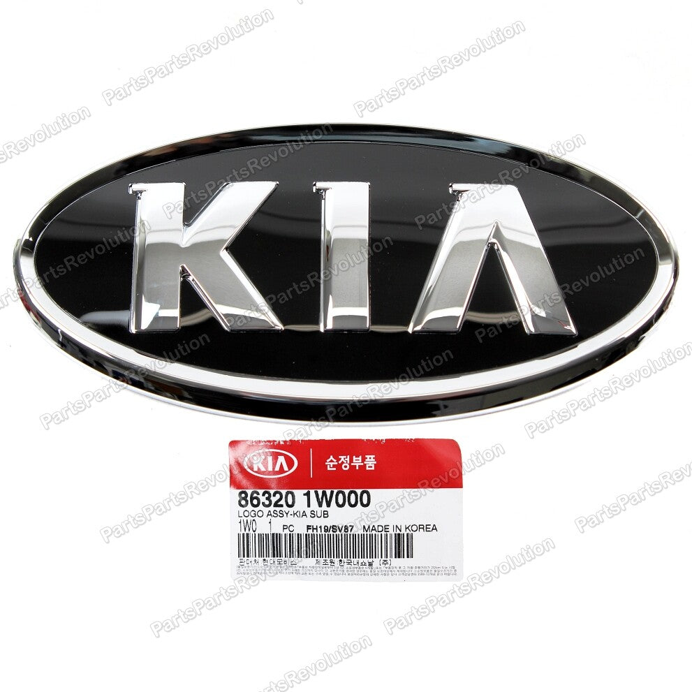 GENUINE Emblem Grille Kia Logo Front 863201W000 for Kia 2012-2015 Rio