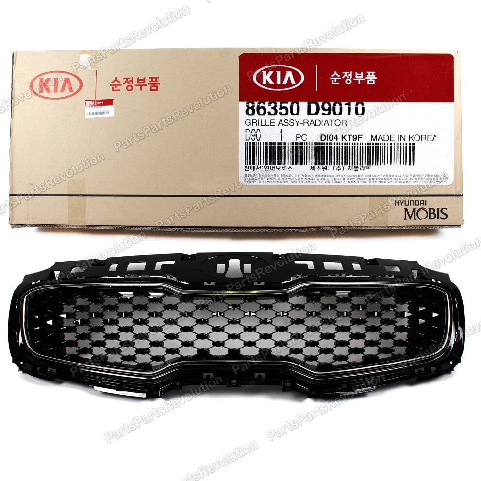 Chrome Bumper Grille Replacement for 2017 2018 2019 Kia Sportage 86350-D9010