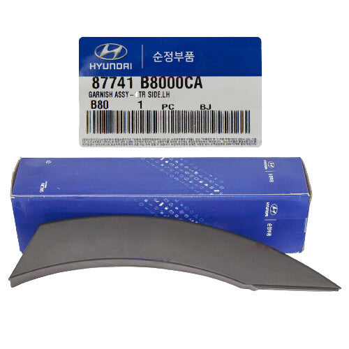 GENUINE 87741B8000CA Rear Wheel Flare Molding Left for Hyundai Santa Fe XL 13-19