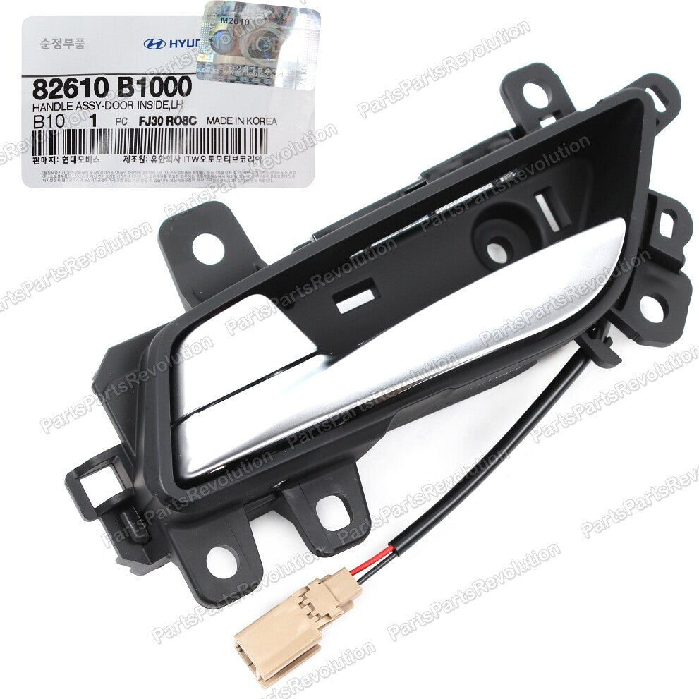 Inside Door Handle Driver Front Left 82610B1000 for Hyudnai 15-20 Genesis G80