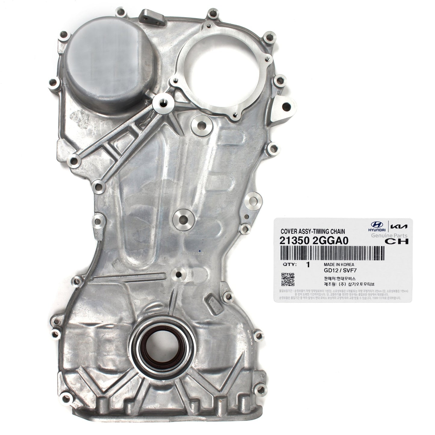 GENUINE 213502GGA0 Timing Chain Cover for Hyundai Santa Fe Optima Sorento 15-17