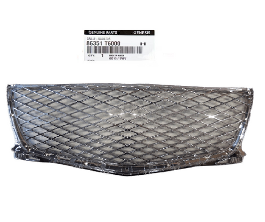 GENUINE 86351T6000 Front Bumper Upper Center Grille for Hyundai Genesis 2021-22