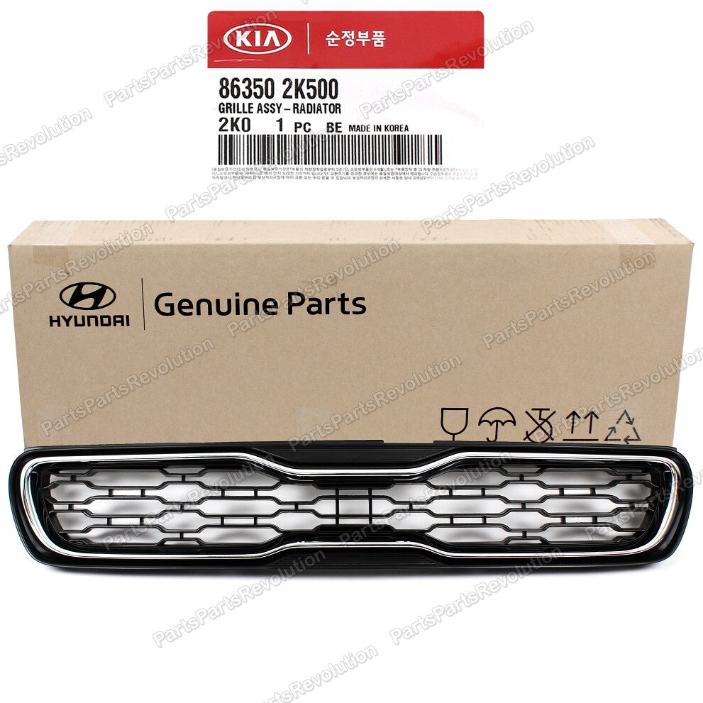 GENUINE Radiator Grille Front Upper for 2012-2013 Kia Soul OEM 863502K500