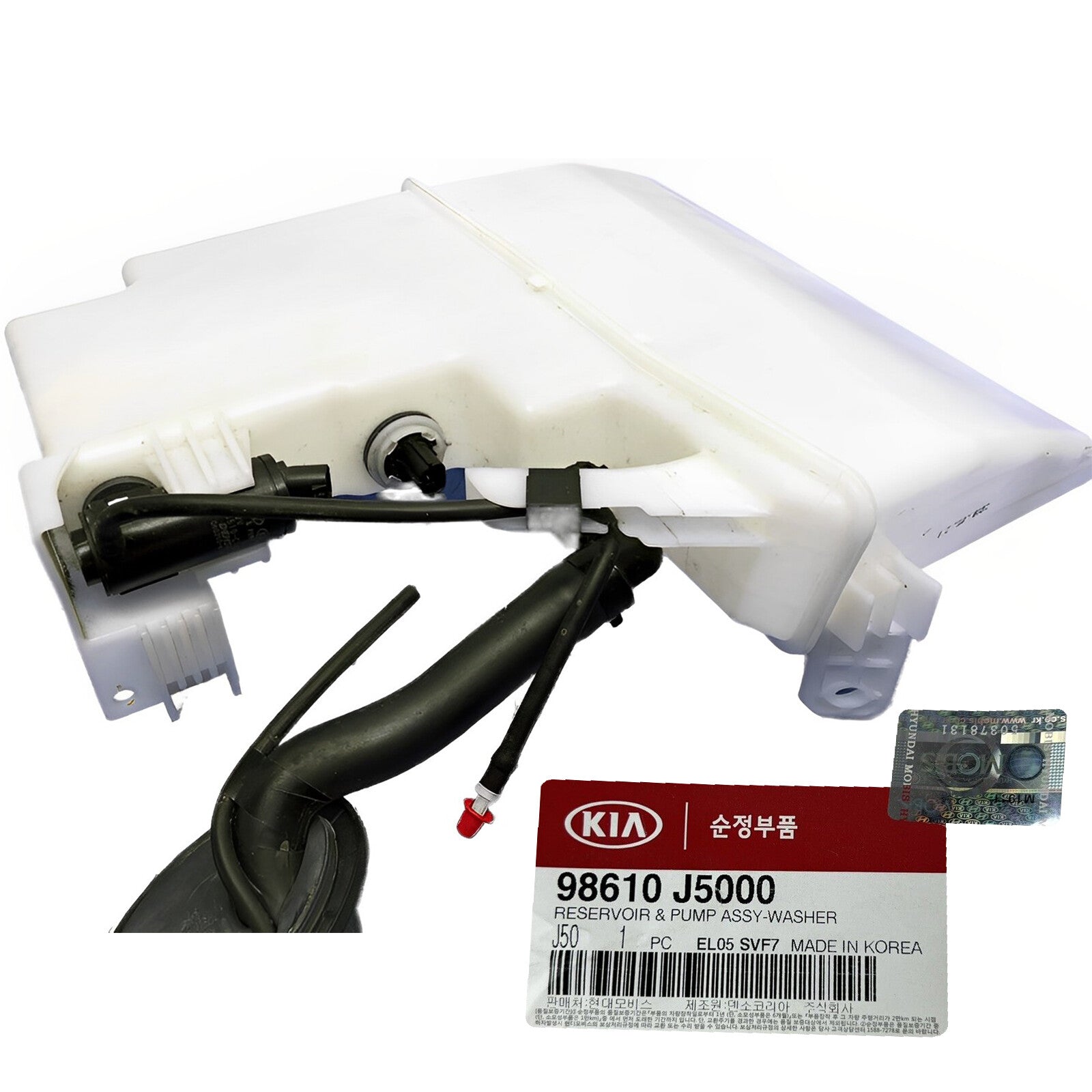 GENUINE 98610J5000 Windshield Washer Reservoir & Pump for KIA Stinger 2018-2021