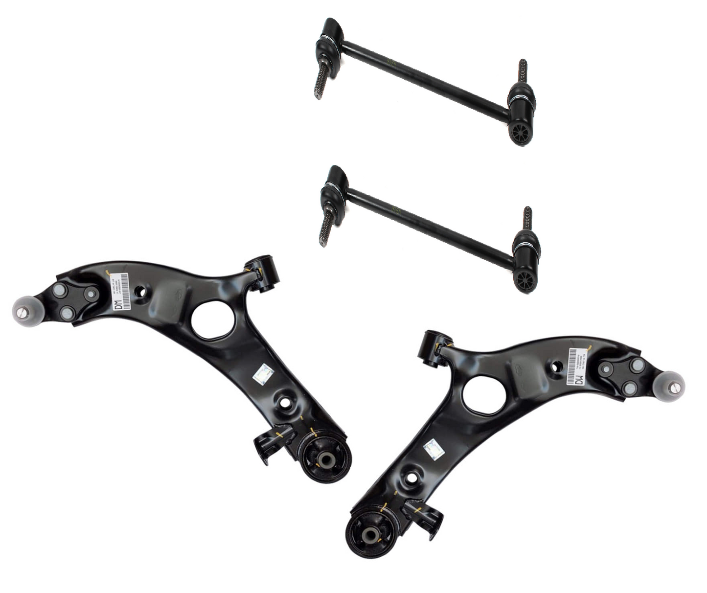 Front Control Arm 2pcs & Front Links 2pcs for 2011 Hyundai Tucson Automatic 2WD