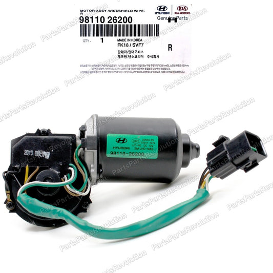 Windshield Wiper Motor Front 9811026200 for Hyundai SantaFe 2001-2004