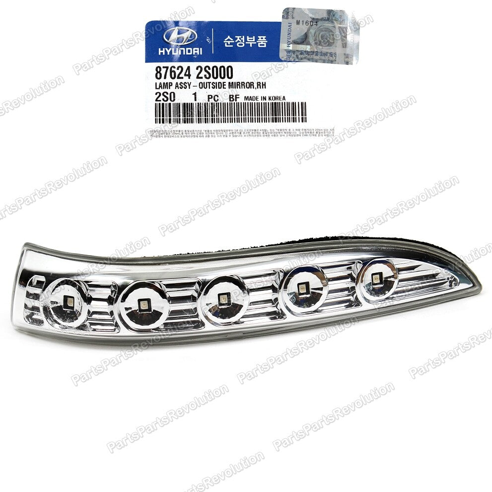 876242S000 Side Mirror Turn Signal Lamp Right for Hyundai Tucson 2010-2012