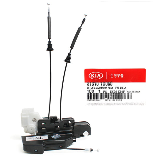 GENUINE 813101D060 Front Left Door Lock Latch Actuator for KIA Rondo 2007-2010