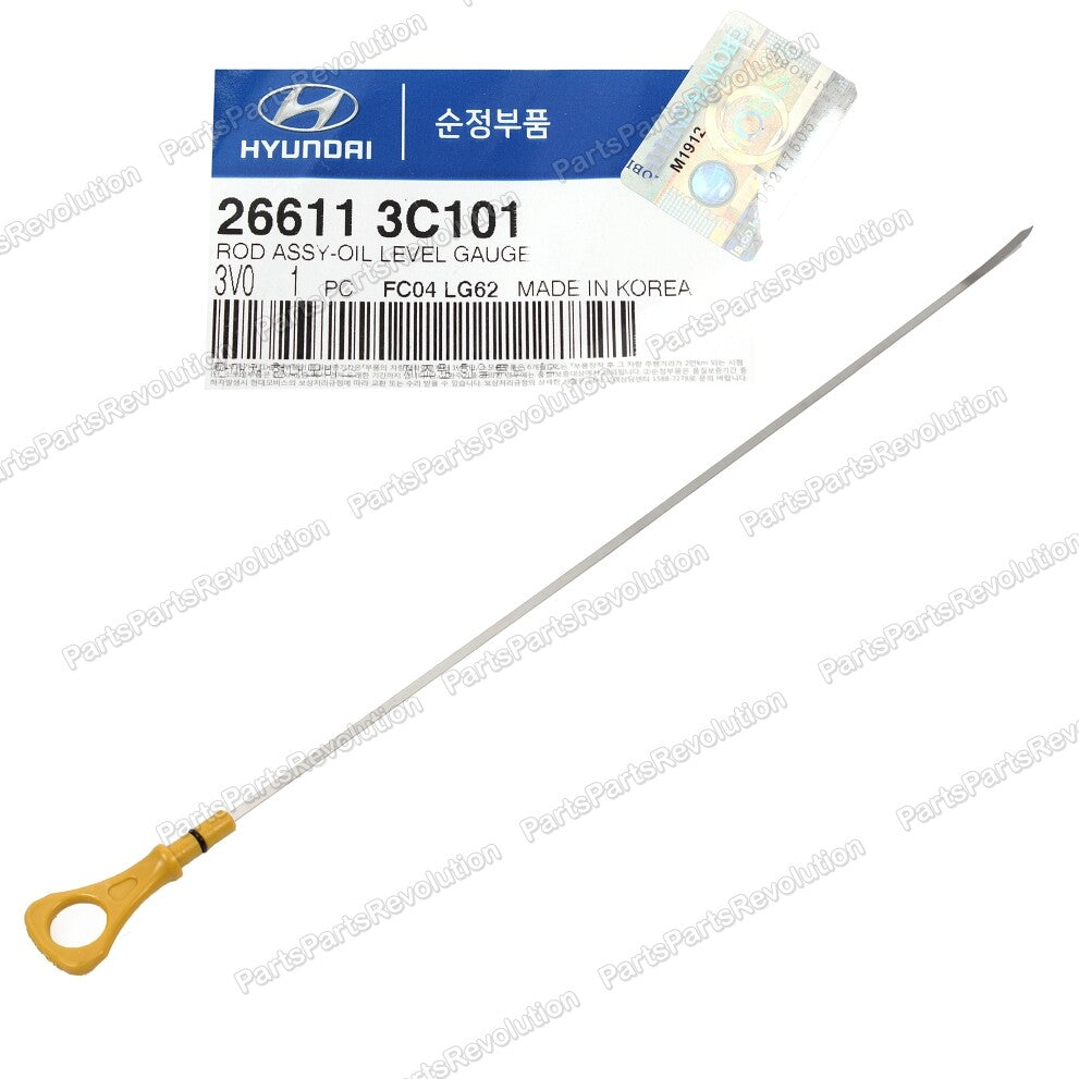 GENUINE Engine Oil Level Dipstick for 12-21 Hyundai Kia 3.3L 3.8L 266113C101