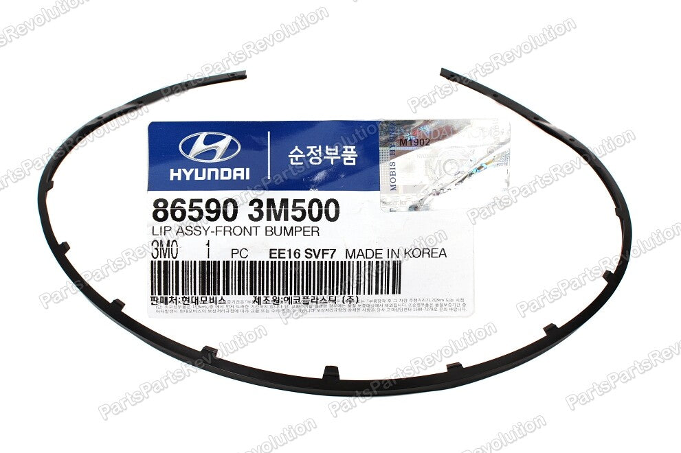 GENUINE Front Lower Bumper Lip Spoiler 2012-14 Hyundai Genesis Sedan 865903M500