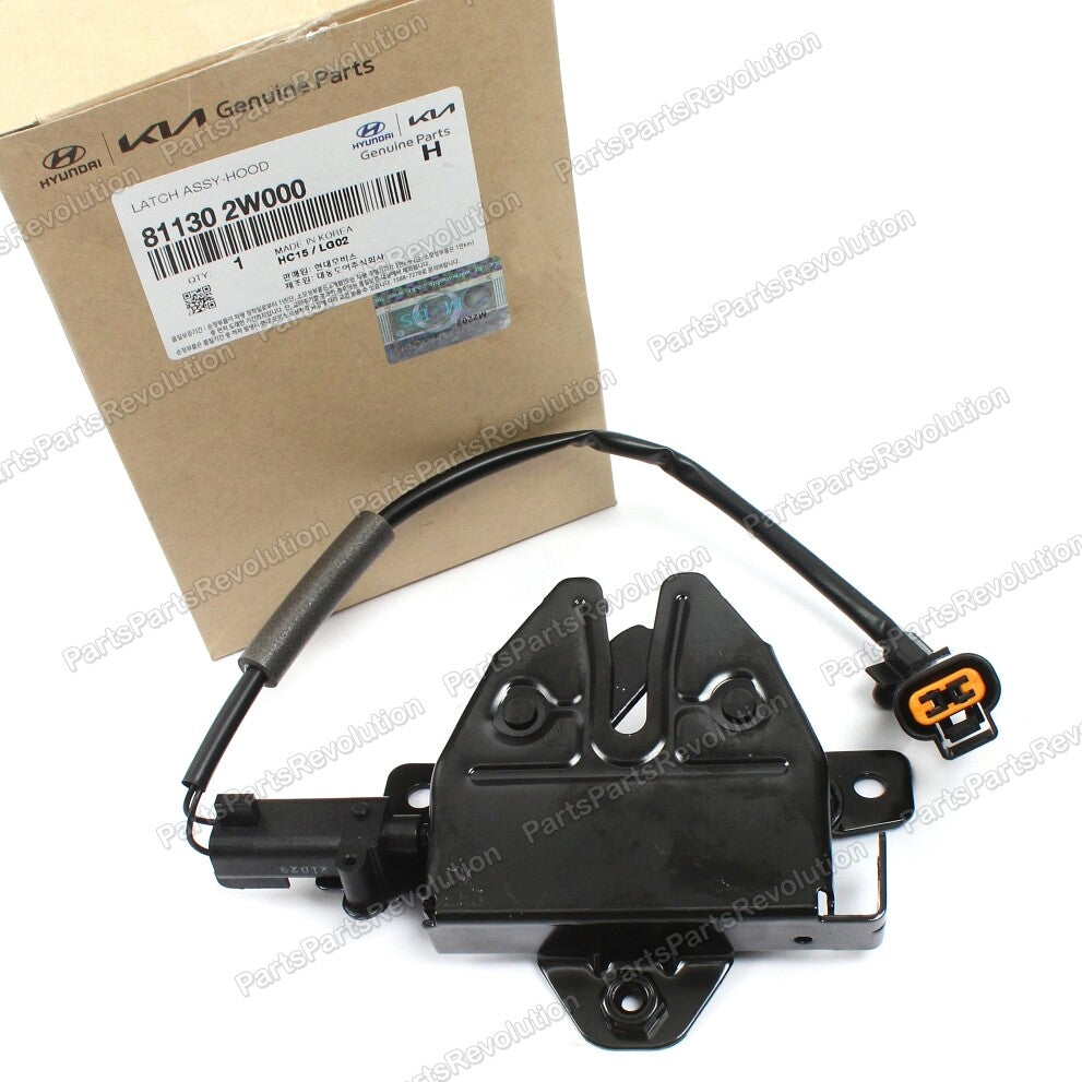 GENUINE Hood Lock Latch Hood 811302W001 for Hyundai SantaFe 13-18